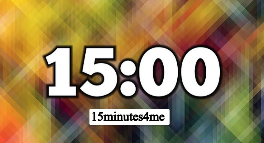 15minutes4me: A Self HelpFul Program for Stress and Anxiety