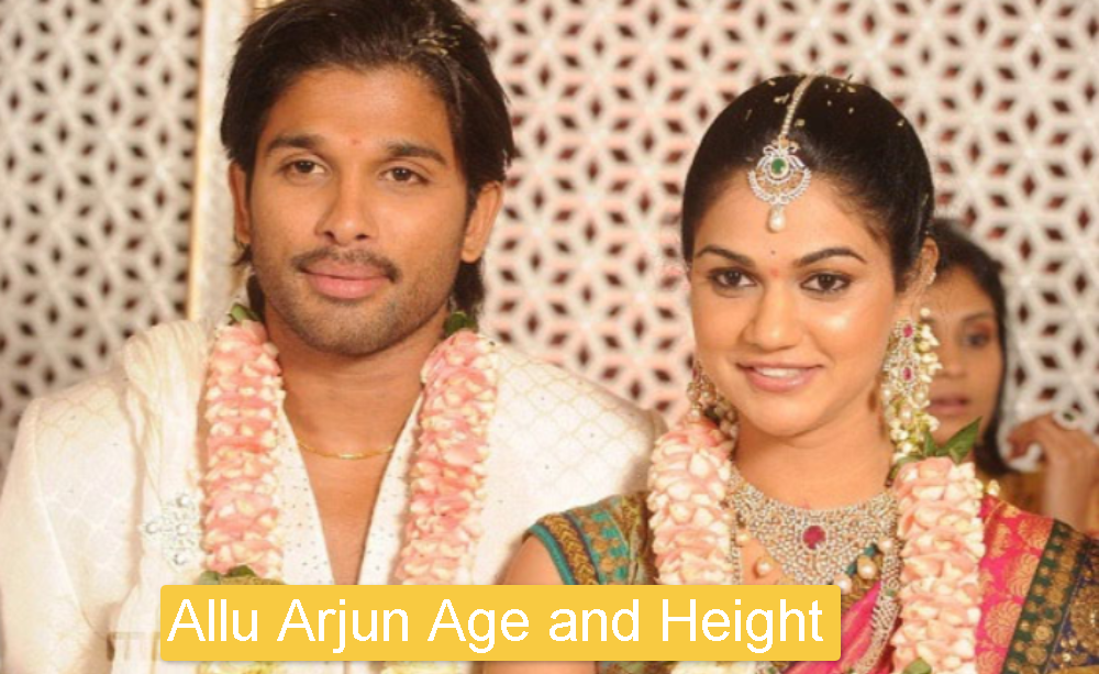 Allu Arjun age and height